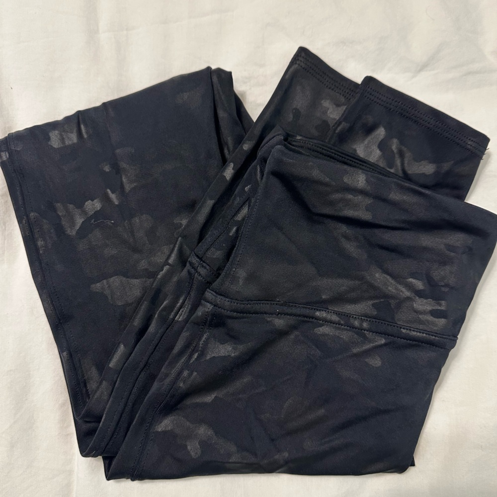 SPANX Black Camo Leggings